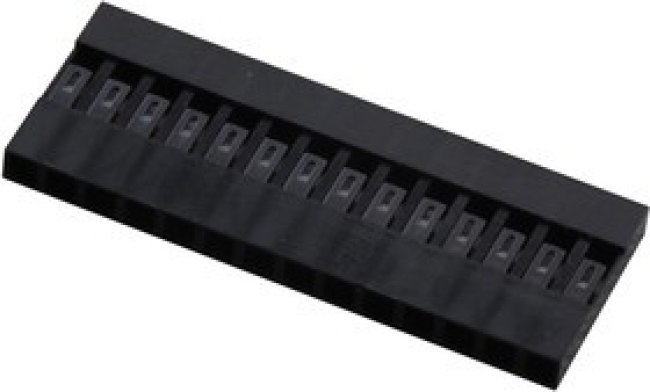 65039-023LF, CONNECTOR HOUSING, RCPT, 14POS, 2.54MM