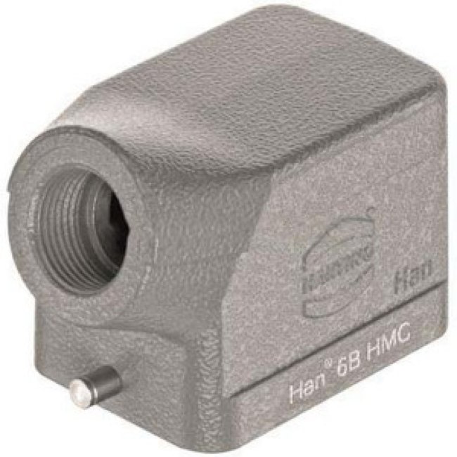 19302061540, Heavy Duty Power Connectors 6B Hood Side Entry Single Lever ,M20