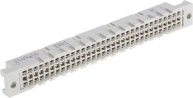 284170 / 284170-E, 64 Way 2.54mm Pitch, Type C Class C2, 2 Row, Straight DIN 41612 Connector, Socket 284170 / 284170-E, 64 Way 2.54mm Pitch, Type C Class C2, 2 Row, Straight DIN 41612 Connector, Socket