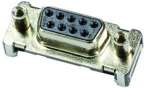 D-Sub socket, 15 pole, standard, equipped, straight, solder pin, 09552556622741 D-Sub socket, 15 pole, standard, equipped, straight, solder pin, 09552556622741