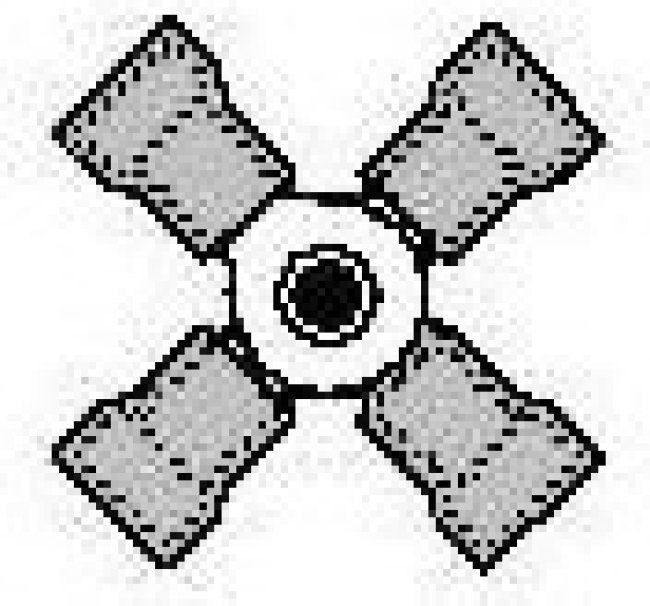 19204-0029, Terminals 4-WAY AVIKRIMP (C-5X WAY AVIKRIMP (C-5XC)