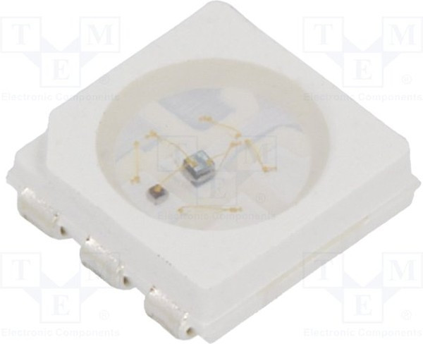 OSY5RSS4C1A, LED; yellow; blinking; 150?330mcd; 120°; 3?5V; 20mA; 5x5x1.5mm