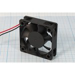 Вентилятор 50x50x15, напряжение 12В, ток 0,24А, выводы 2L, подшипник скольжения, JF0515S1H-R JAMICO