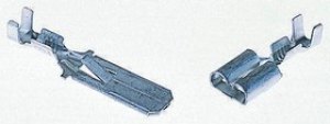 5-160446-2, FASTIN-FASTON .250 Uninsulated Female Spade Connector, Receptacle, 6.35 x 0.81mm Tab Size, 1mm² to 5-160446-2, FASTIN-FASTON .250 Uninsulated Female Spade Connector, Receptacle, 6.35 x 0.81mm Tab Size, 1mm² to