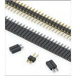 800-10-013-61-001000, Conn Unshrouded Header HDR 13 POS 2.54mm Press Fit ST Top Entry Thru-Hole