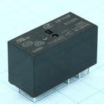 HF115F/012-2ZS4 (RT424012) (6-1393243-3), Реле 2 переключ. 12VDC, 8A/250VAC DPDT