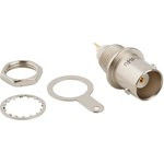 031-221-RFX, Гнездо; BNC; "мама"; прямой; 50Ом; пайка; на панель; делрин (POM) 031-221-RFX, Гнездо; BNC; "мама"; прямой; 50Ом; пайка; на панель; делрин (POM)