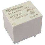 36.11.9.012.4011, Реле 1 переключ. 12VDC, 10A/250VAC SPDT