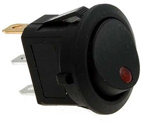 KCD1-101EN-8-R/3P on-off, Клавишный переключатель KCD1-101EN-8-R/3P, ON-OFF