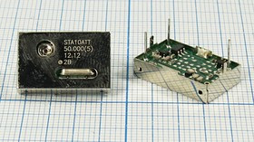 Термокомпенсированный (TCXO) кварцевый генератор 50МГц, 1ppm/0~+50C, гк 50000 \TCXO\18x12x5P3\TTL\ 5