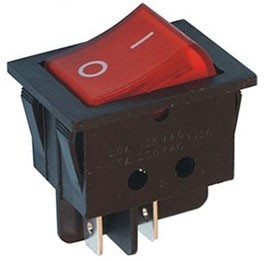 RS601-1010011R4B-ZP GY, Выключатель клавишный (= RWB-201, SC-768)