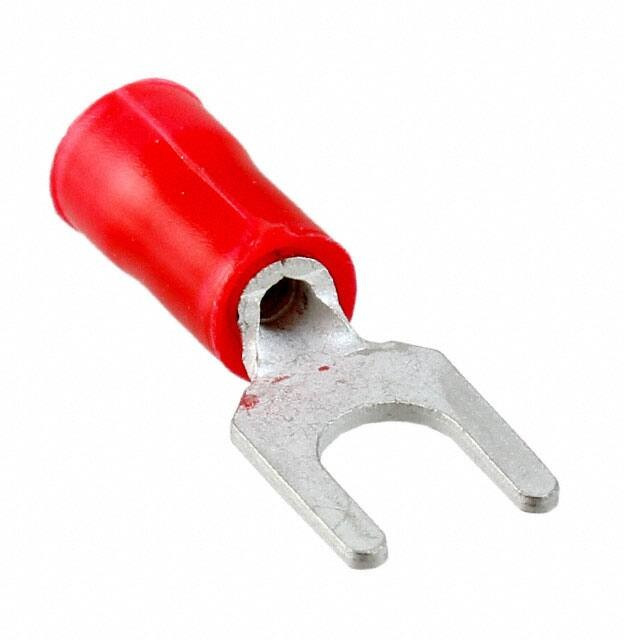 165008, Spade Tongue Terminal 16-22AWG Copper Red 21.1mm Tin Loose 165008, Spade Tongue Terminal 16-22AWG Copper Red 21.1mm Tin Loose