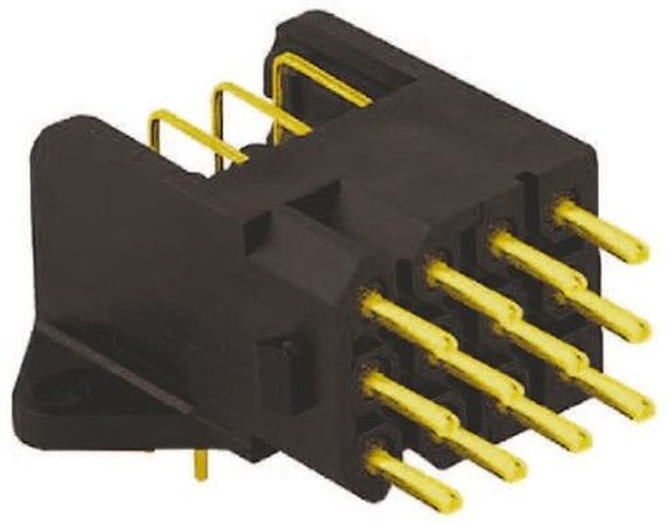 SMS18GE6, Souriau Connector, 18 Way, 13A, Male, SMS, Through Hole, 220.0 V