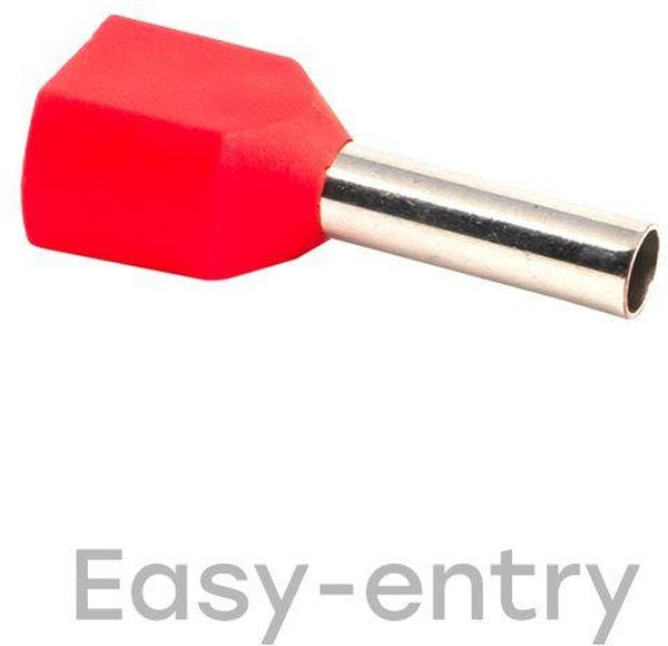 Наконечник НШвИ(2) 1.0-8 (уп.50шт) EKF nhvi2-1.0-8 (упаковка из 50)