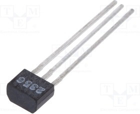 NTE2356, Транзистор: PNP, биполярный, BRT, 50В, 0,1А, 0,3Вт, TO92, R1: 10кОм NTE2356, Транзистор: PNP, биполярный, BRT, 50В, 0,1А, 0,3Вт, TO92, R1: 10кОм