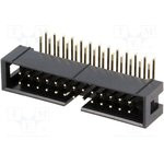 BH-26R (DS1013-26R) (IDC-26MR), Вилка на плату угловая 26pin 2.54мм