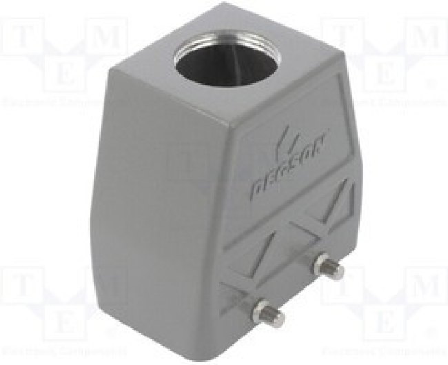 DE-006-FS, Разъем: HDC; контактная вставка; "мама"; DE; PIN: 6; 6+PE; 16А; 500В