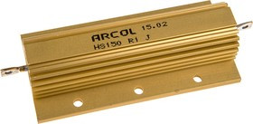 HS150 R1 J, 100m 150W Wire Wound Chassis Mount Resistor HS150 R1 J ±5%