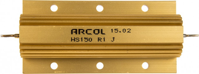 HS150 R1 J, 100m 150W Wire Wound Chassis Mount Resistor HS150 R1 J ±5%