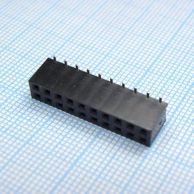 DS1023-11-2X10B8XBS, (PBD-20 2X10 smd), Гнездо на плату 2.54мм DS1023-11-2X10B8XBS, (PBD-20 2X10 smd), Гнездо на плату 2.54мм