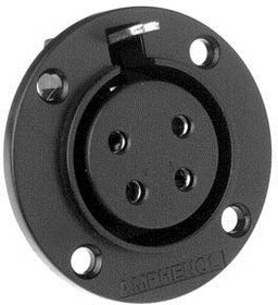 AP-5-13, Loudspeaker Connectors FEM CHASIS Round FLNG Machined CONT