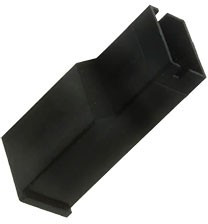 154719, Корпус наконечника, "мама", для наконечников 6,3мм, черный