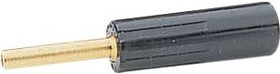 584-0100 BLACK, Cable Connector, Black, 1 Poles