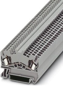 3036408, DIN Rail Terminal Blocks STS 2.5 BU ANGLED FEEDTHRU TBK