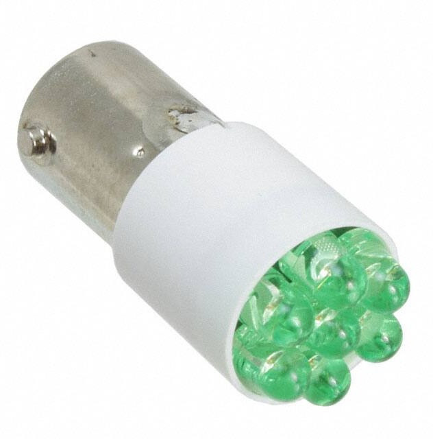 585-5356F, LED BULB, MINI BAYONET/BA9S, GREEN