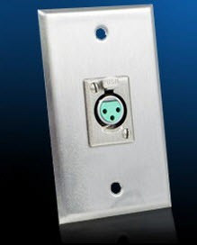 J3FS, Wire Ducting &amp; Raceways WALL PLATE