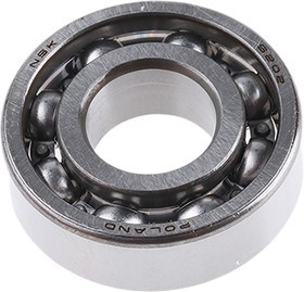6202 Single Row Deep Groove Ball Bearing- Open Type 15mm I.D, 35mm O.D