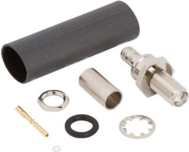 901-10662, Robust waterproof IP67 sealed RF Connectors 901-10662, Robust waterproof IP67 sealed RF Connectors
