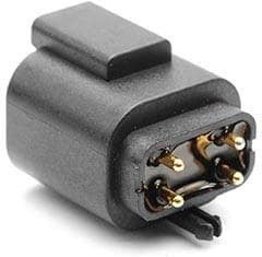 AT04-4P-BM02, Automotive Connectors AT RCPT 4P (Au) PCB BRD MNT POTING BK