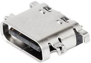 216990-0001, USB Connector, USB-C 2.0 Receptacle, Right Angle, 16 Poles 216990-0001, USB Connector, USB-C 2.0 Receptacle, Right Angle, 16 Poles