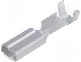 3760B.67, Наконечник: плоская, 2,8мм, 0,5мм, "мама", 0,3-0,5мм2, обжим