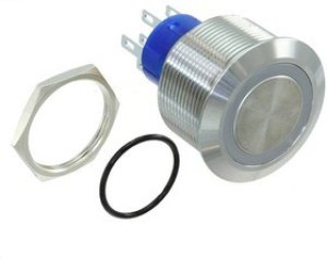 AV2510E712Q04, Pushbutton Switches AV25 SPM 3A MOVING RING BLUE 12V AV2510E712Q04, Pushbutton Switches AV25 SPM 3A MOVING RING BLUE 12V