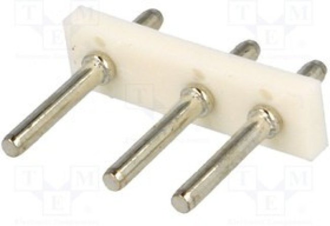 NHW-03, Гнездо, провод-плата, 5/7,5мм, PIN: 3, THT, 250В, 5А, луженые
