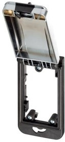 4000-68513-0000001, AC Power Plugs &amp; Receptacles MODLINK MSDD FRAME SINGLE METALIC, Closure 3 mm double bit incl. pluggable knob