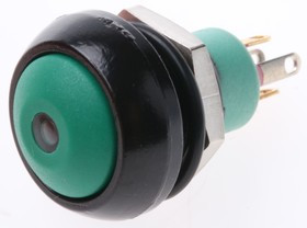 IPR3SAD3L0G, Pushbutton Switches SPST 0.5A 48VAC LED GREEN 2VDC IPR3SAD3L0G, Pushbutton Switches SPST 0.5A 48VAC LED GREEN 2VDC