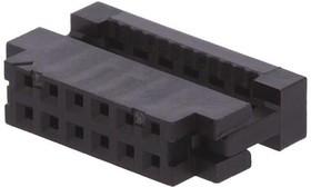 89361-112LF, Вилка; IDC; "мама"; PIN: 12; без зажима шлейфа; IDC; на шлейф; 1мм