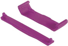 09458400007, CODING CLIP, PLASTIC, VIOLET