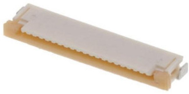 MX-52207-2033, Разъем: FFC (FPC), горизонтальный, PIN: 20, SMT, 125В, 1А, луженые MX-52207-2033, Разъем: FFC (FPC), горизонтальный, PIN: 20, SMT, 125В, 1А, луженые