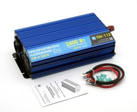 Преобразов. напряжения Вымпел ПН-112 (12-220В, чистый синус, 2400 Вт) Преобразов. напряжения Вымпел ПН-112 (12-220В, чистый синус, 2400 Вт)