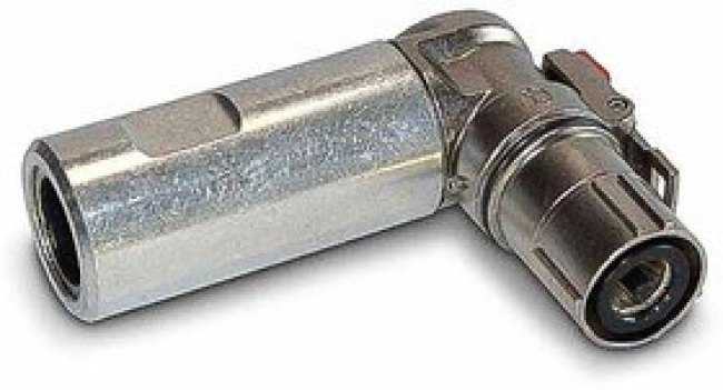 PL28Y-301-50, Conn Power PL 1 POS Crimp RA Cable Mount 1 Terminal 1 Port
