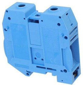 Клемма ZS70/22-BL винтовой зажим, для нейтрали, 192А, 1000В, синий