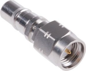 R191912000, Straight 50 RF Adapter QMA Socket to SMA Plug 6GHz