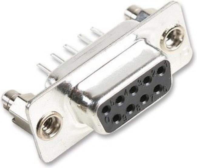 2301841-1, Разъем D Sub, DB25, Standard, Гнездо, 25 контакт(-ов), DB, Пайка