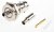 B6721E1-NT3G-5-50, jack Panel Mount BNC Connector, 50, Crimp Termination, Straight Body