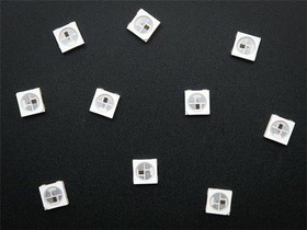 1655, LED Tri-Color Blue/Green/Red 4-Pin SMD