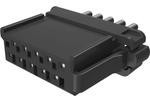 10142632-008LF, Minitek MicroSpace™ 1.27mm Crimp-to-Wire Connector Platform, Wire to Board Connector, Receptacle, 8 Position